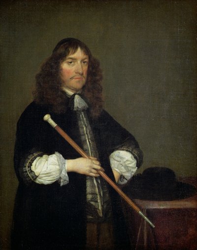Portrait of the Mayor of Amsterdam Nicolaes Pancras (1622-78), 1670 by Gerard ter Borch